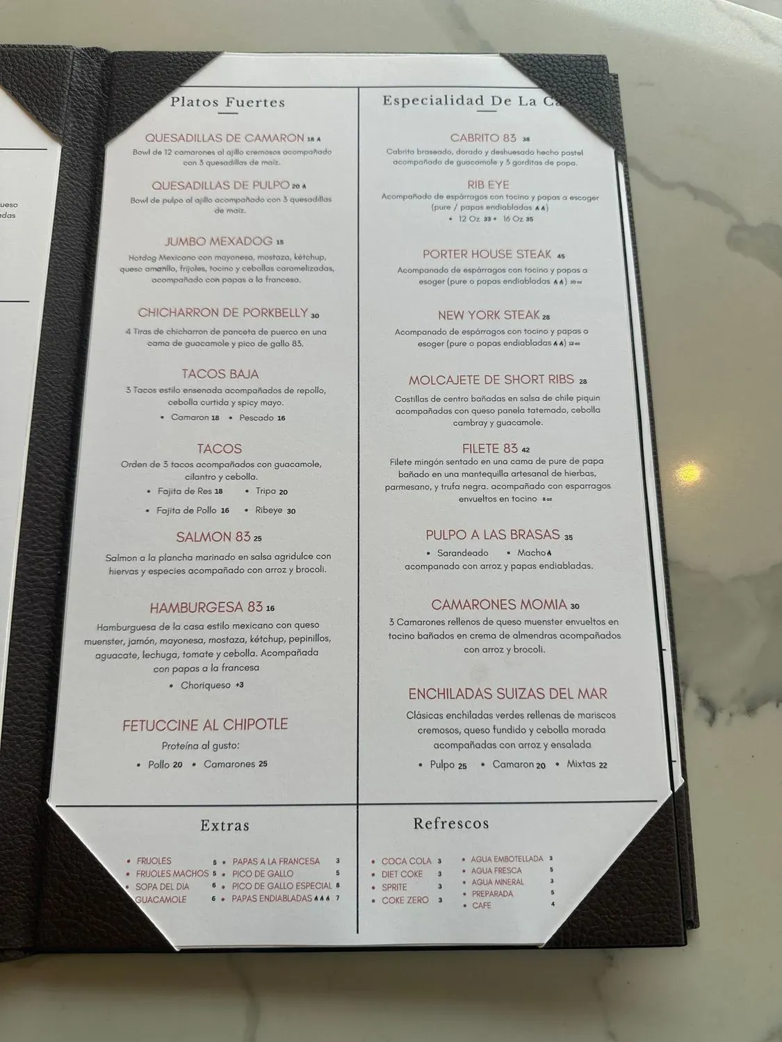 Menu 3