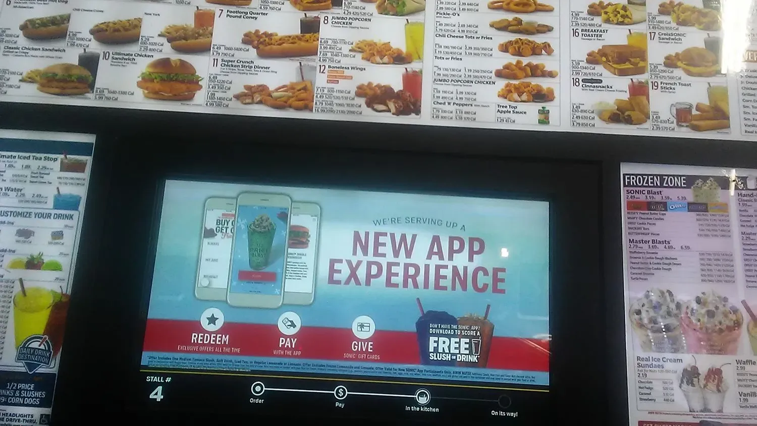Sonic Drive-In Menu - Updated September 2025