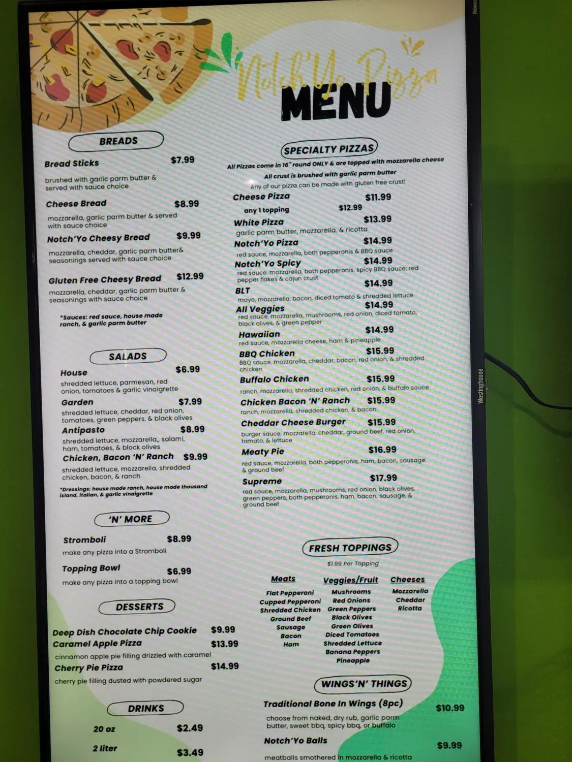 Menu 4