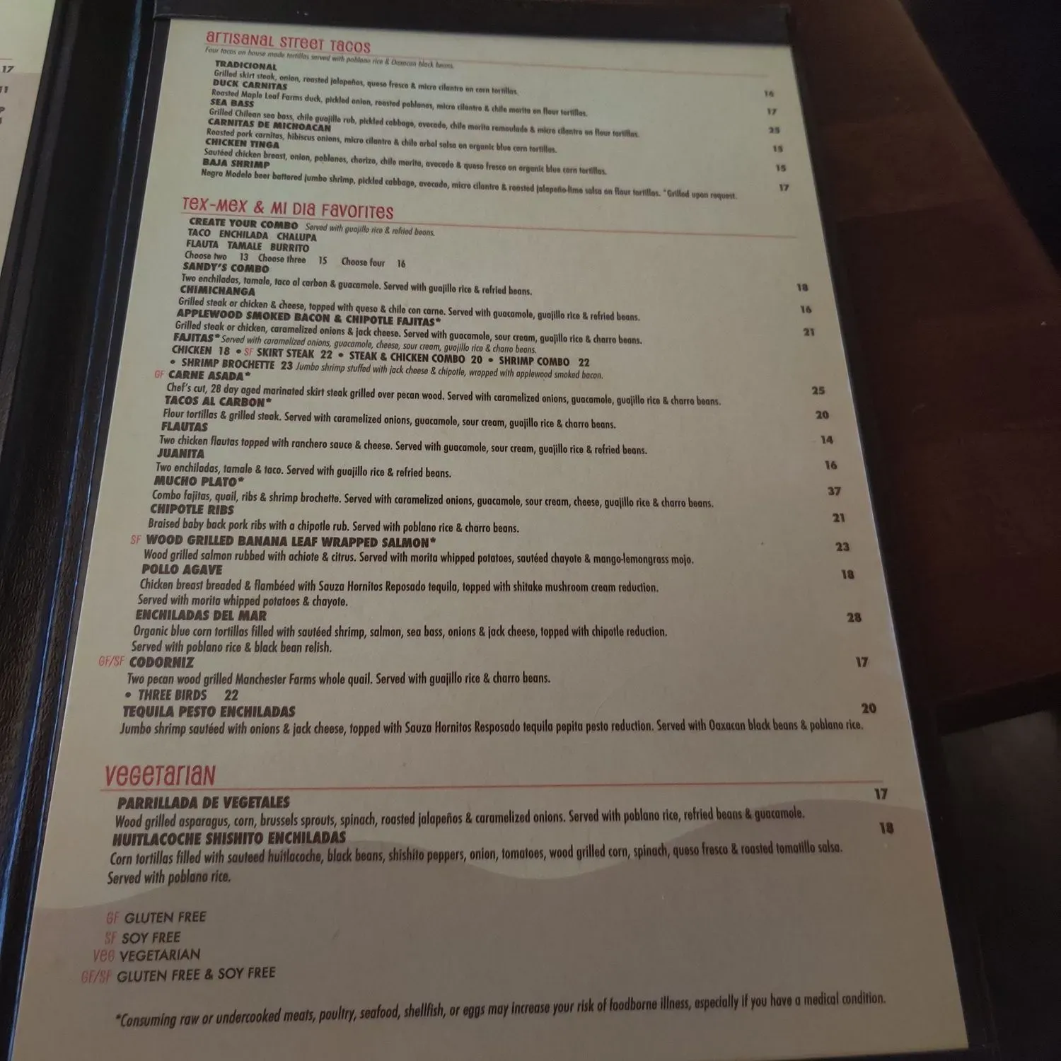 Menu 6