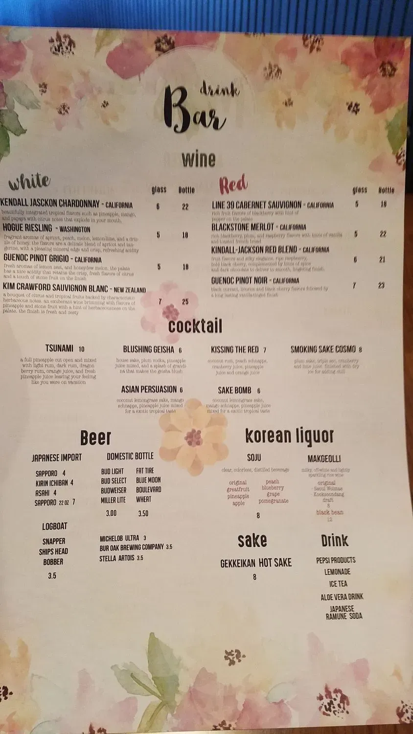 Menu 6