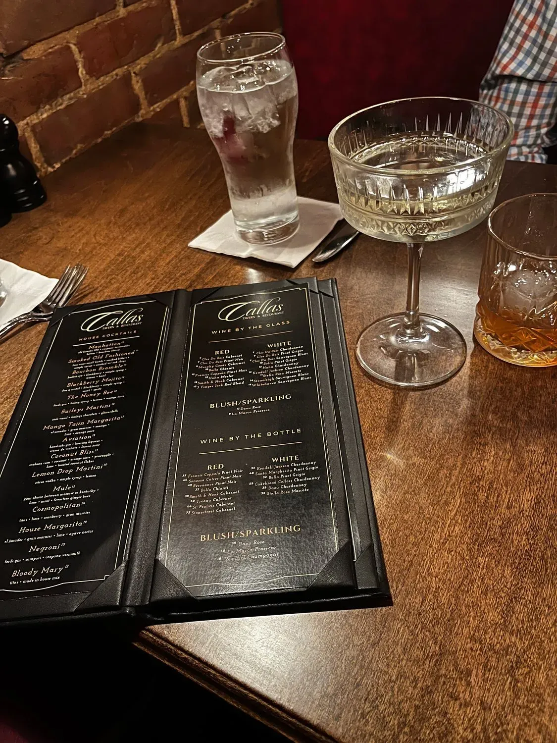 Callas Tavern & Restaurant Menu - Updated November 2025