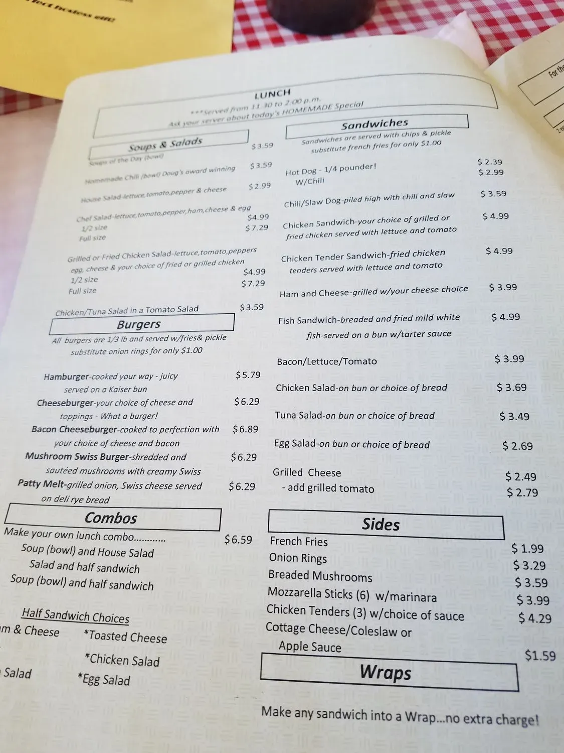 Menu 3