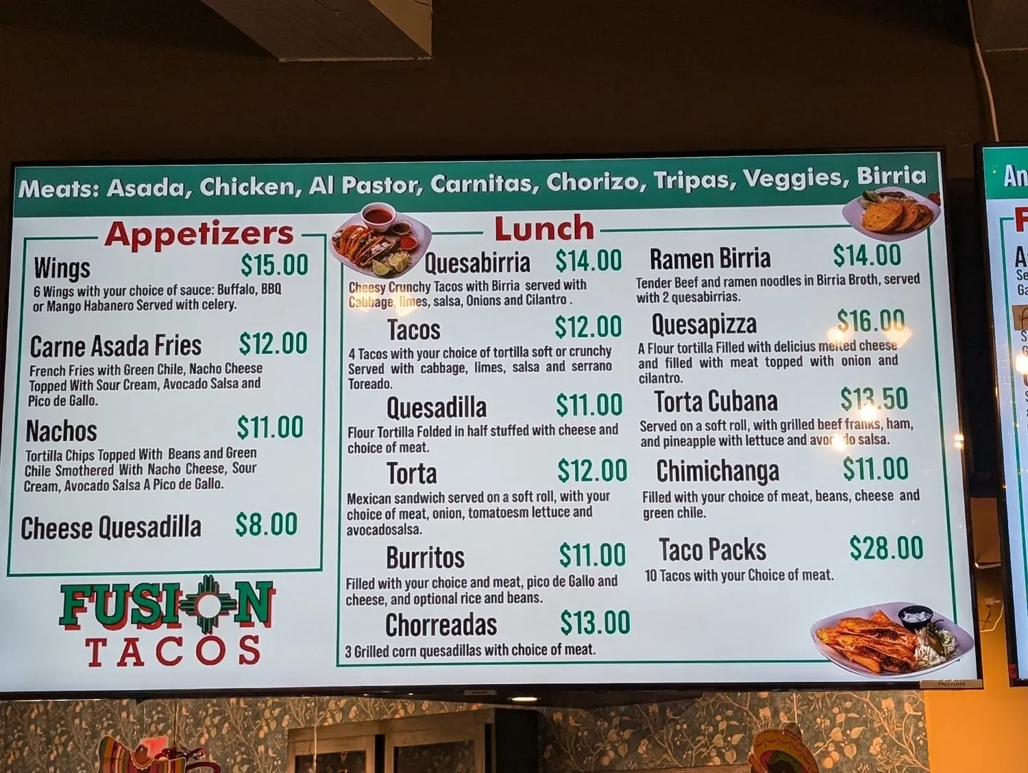 Menu 6