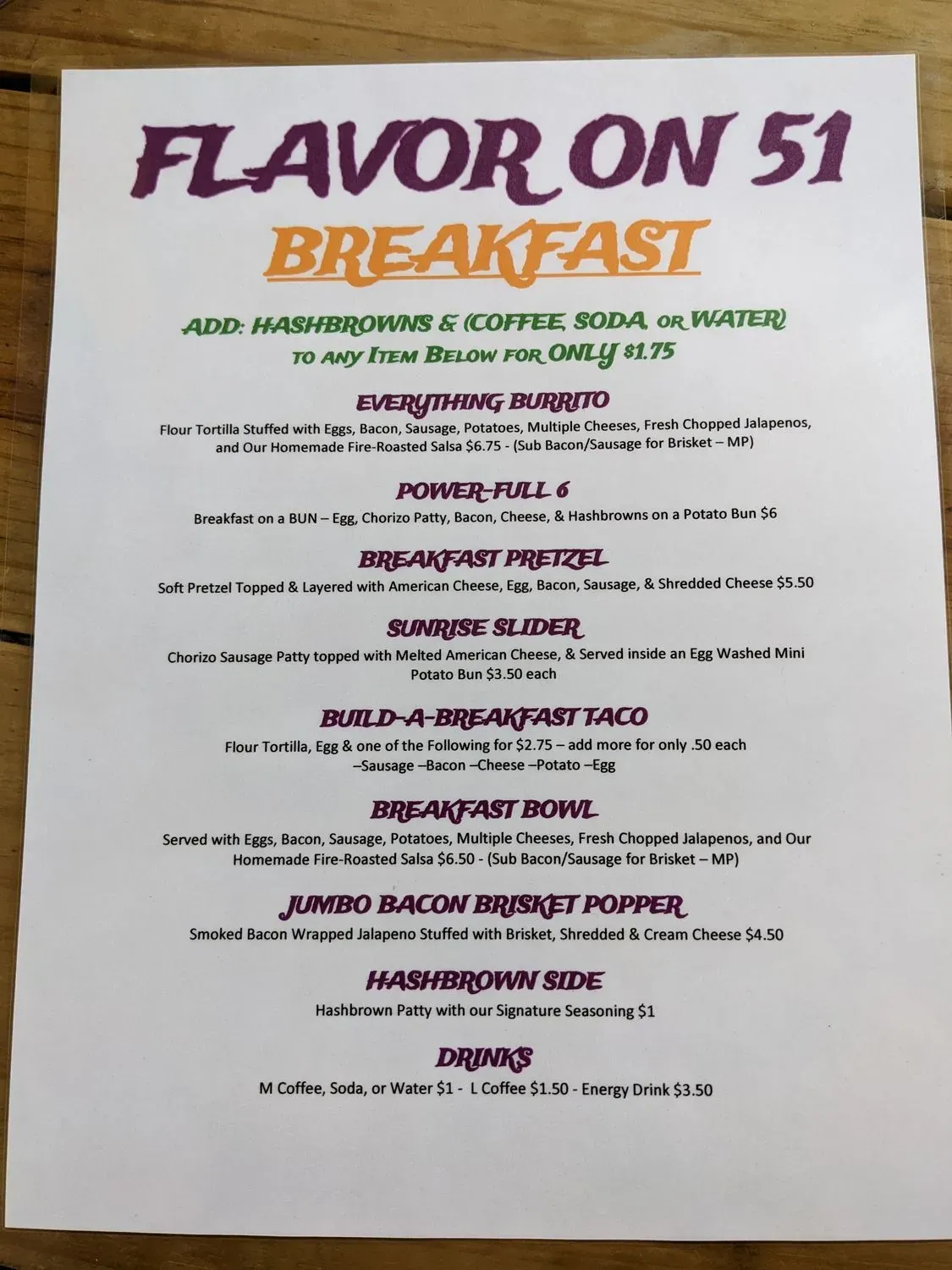 Menu 6