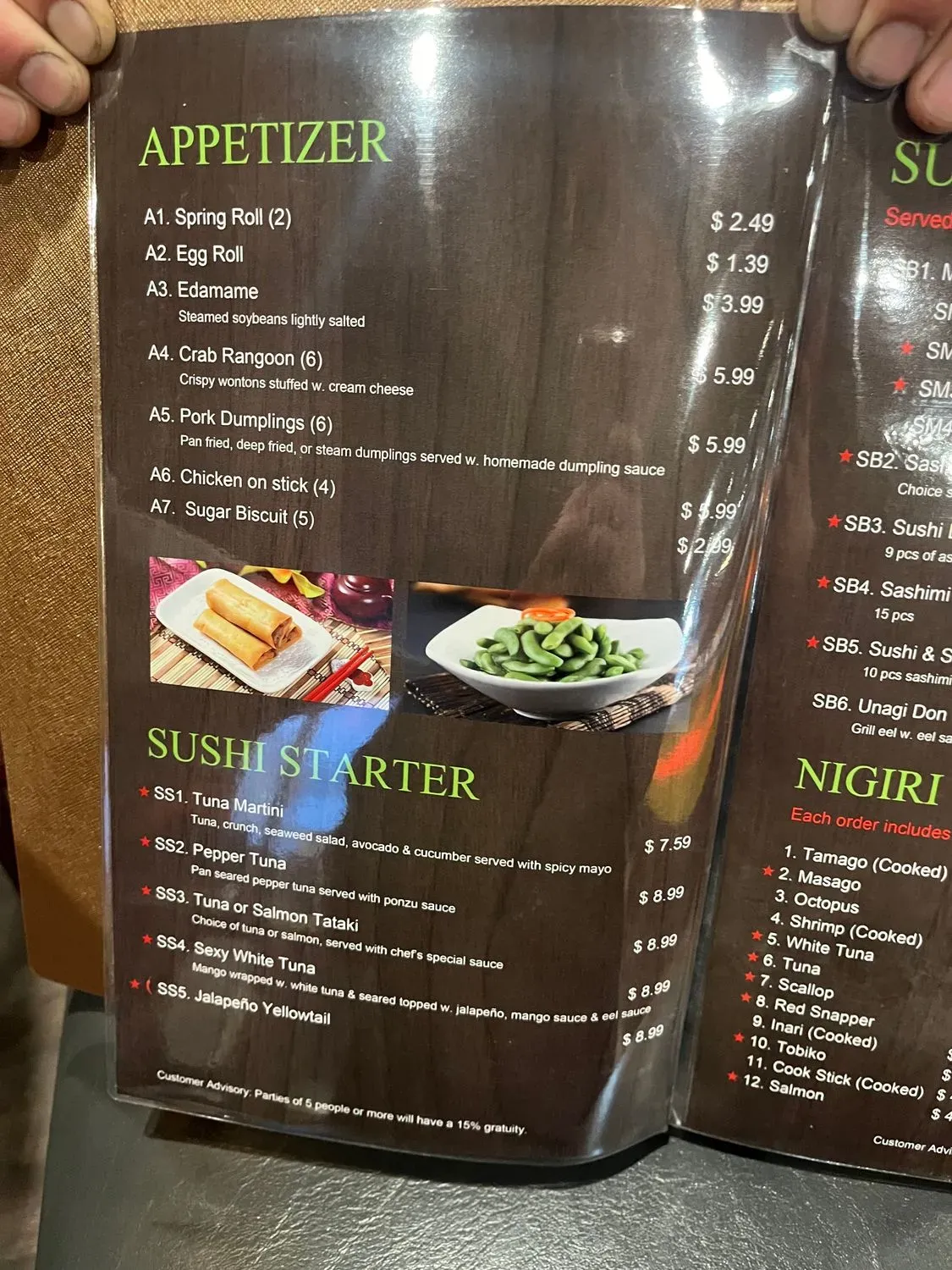 Menu 4