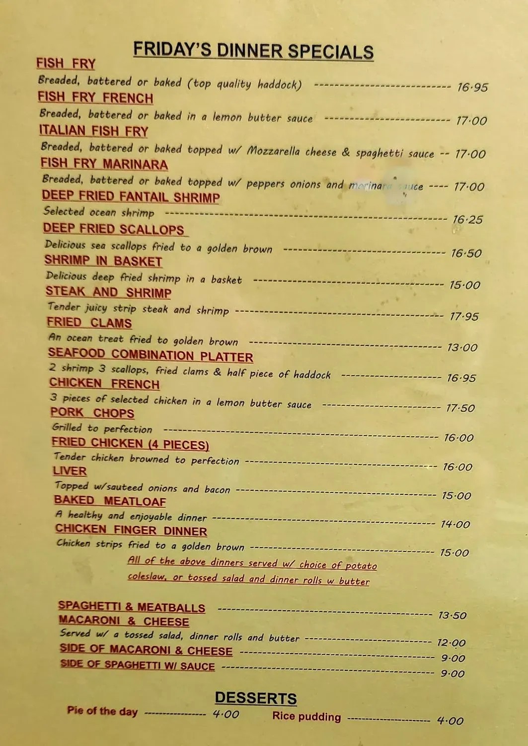 Menu 3