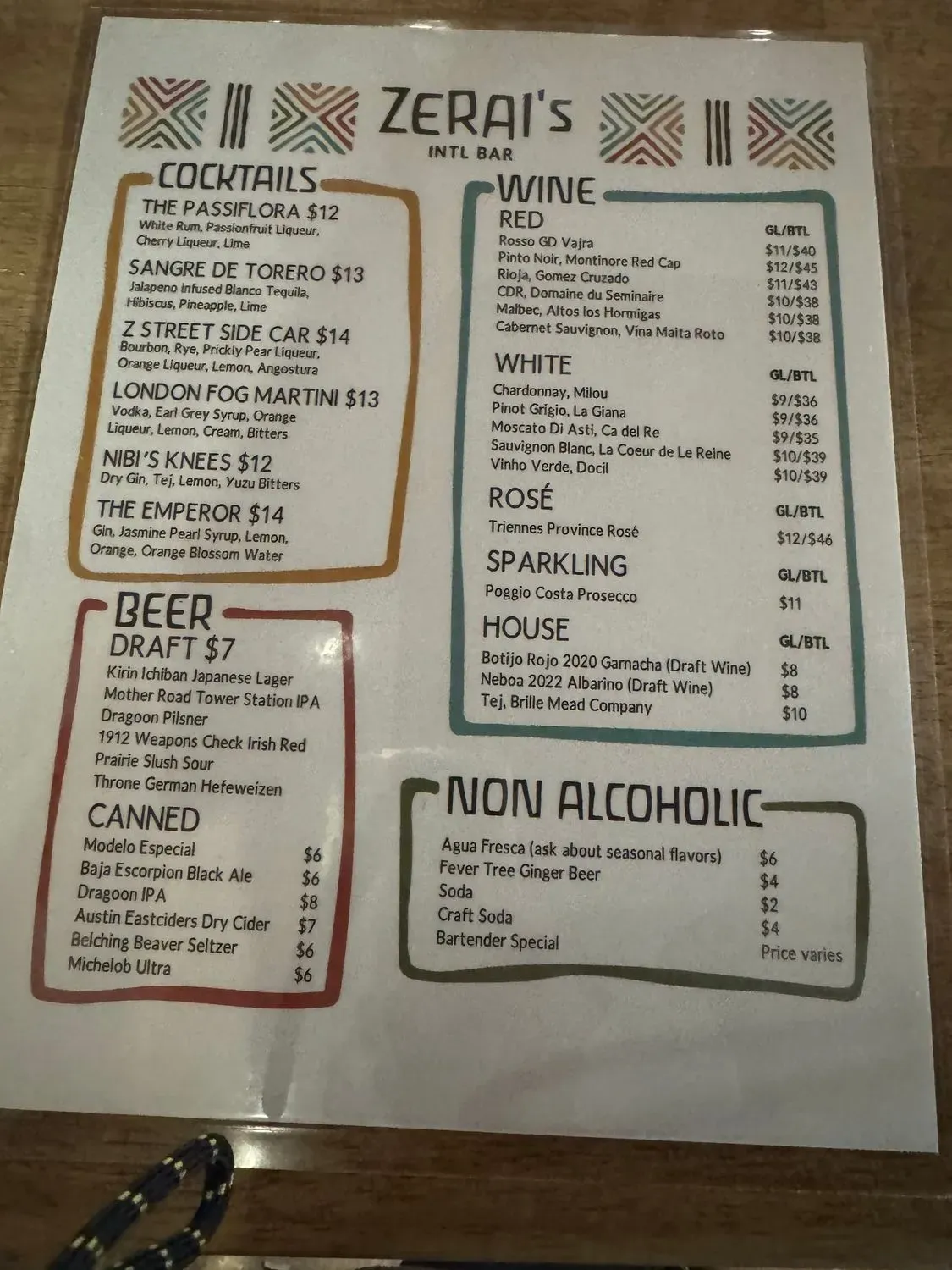 Menu 3