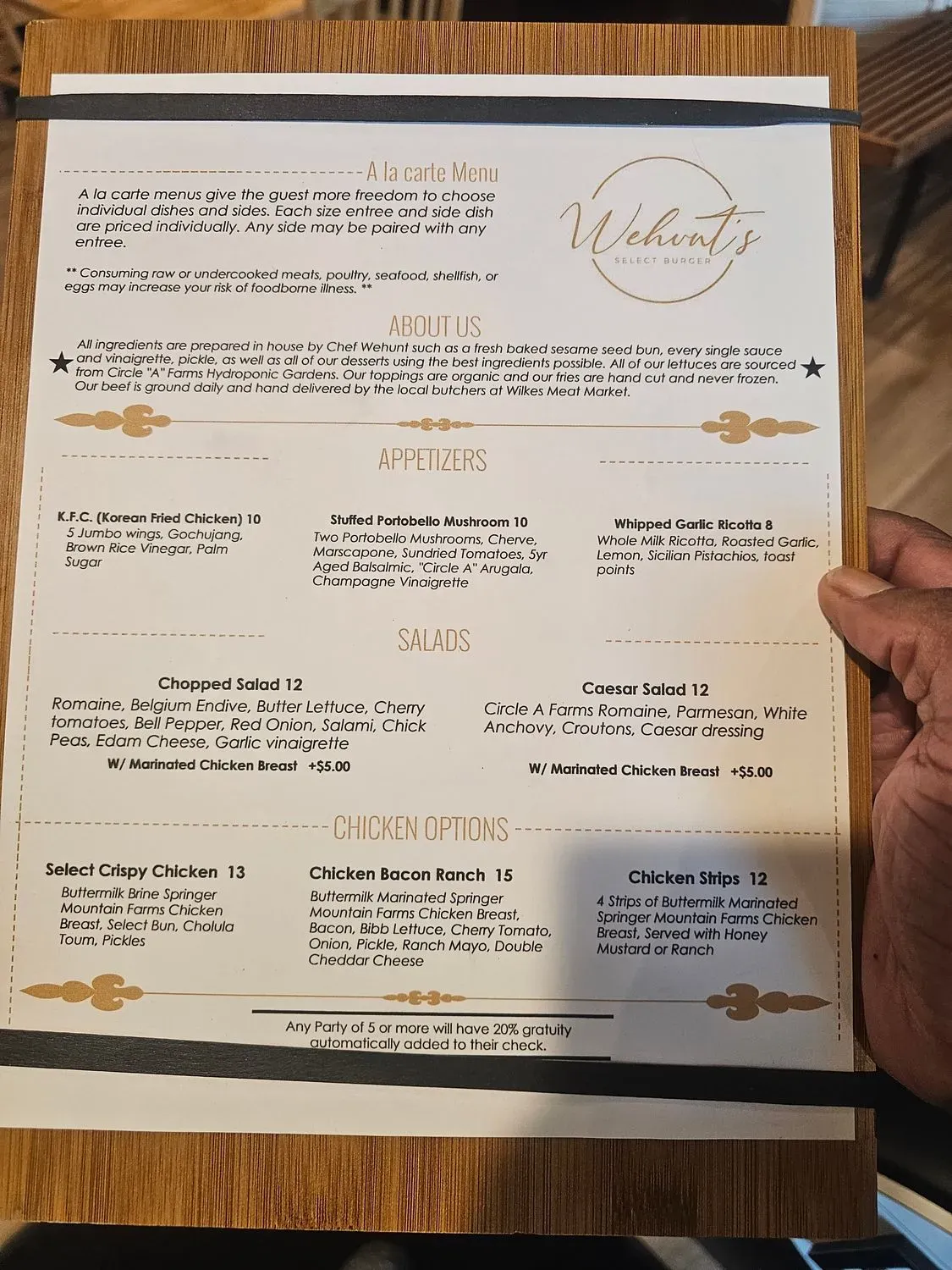 Menu 4