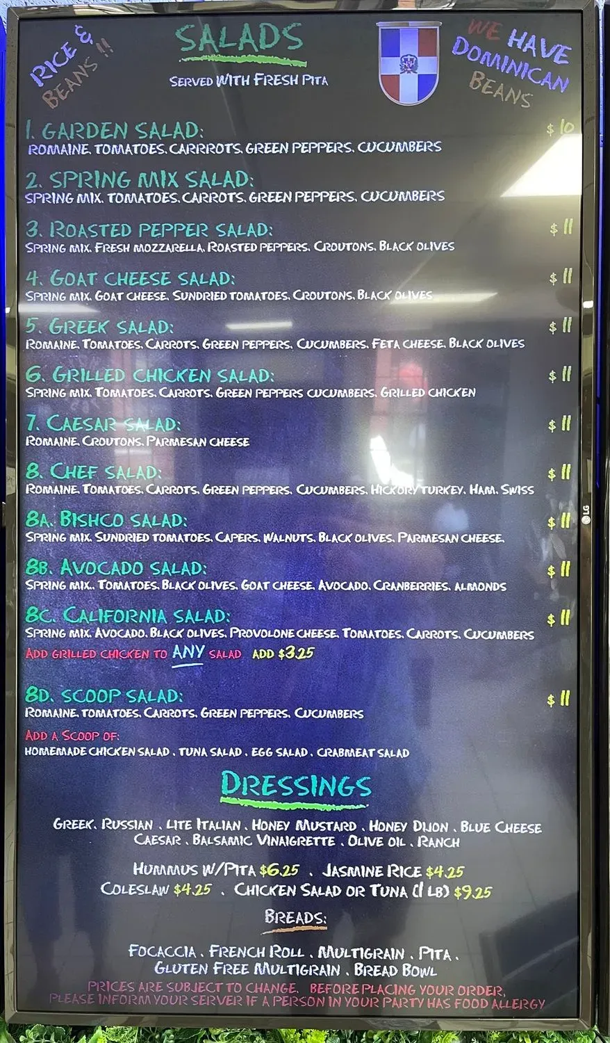 Menu 6