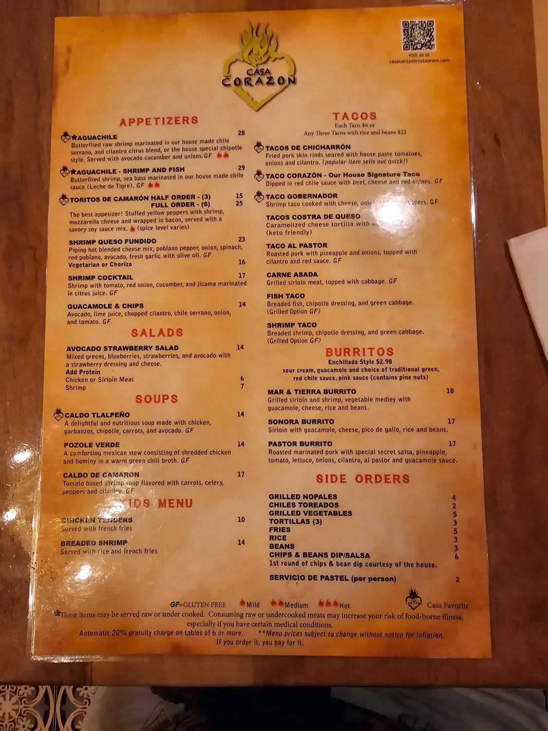 Menu 6