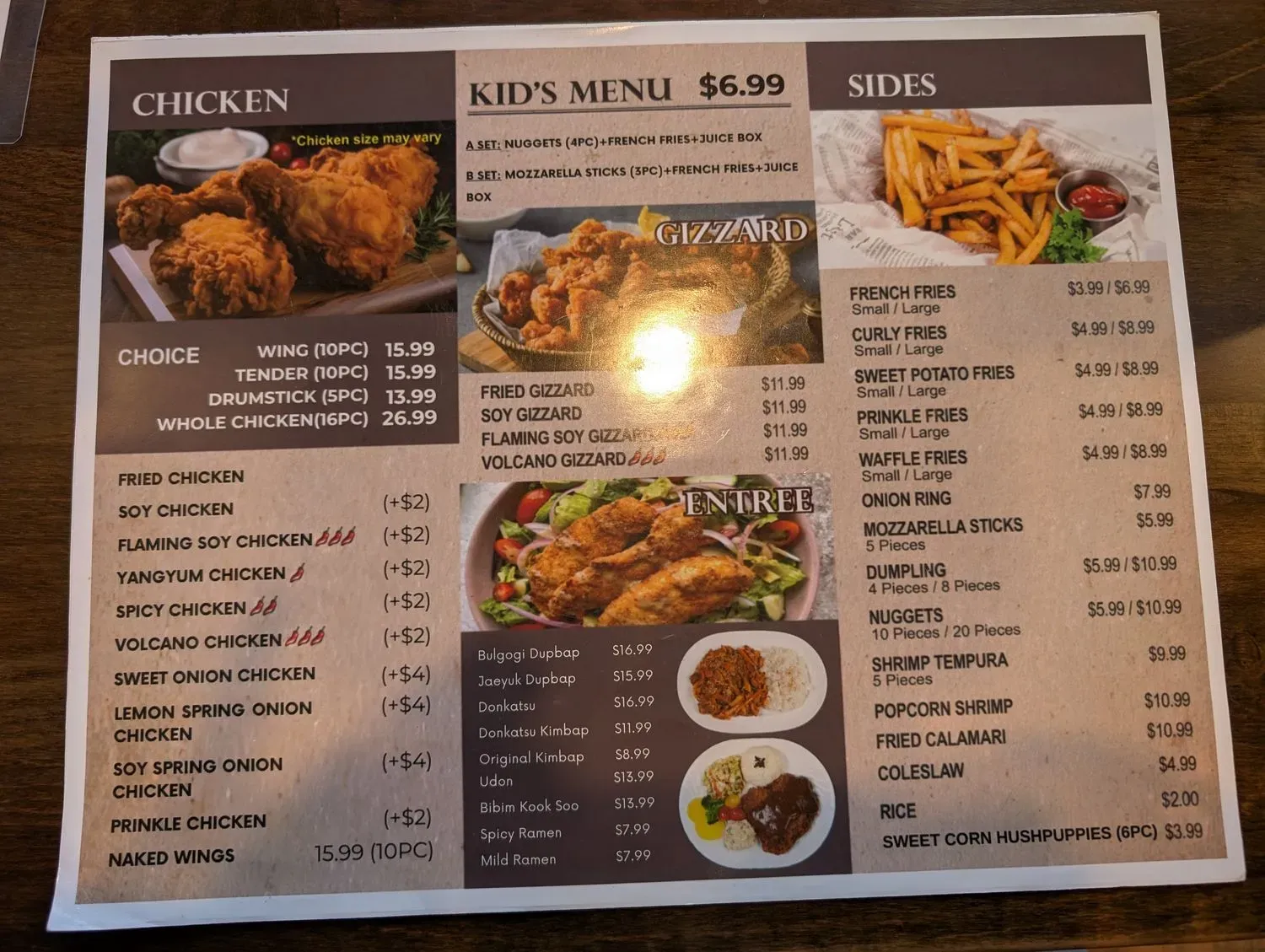 Menu 3