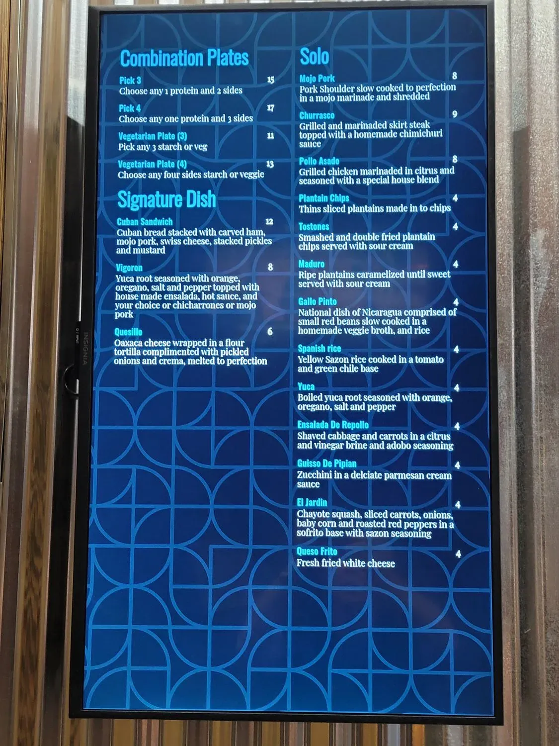 Menu 6