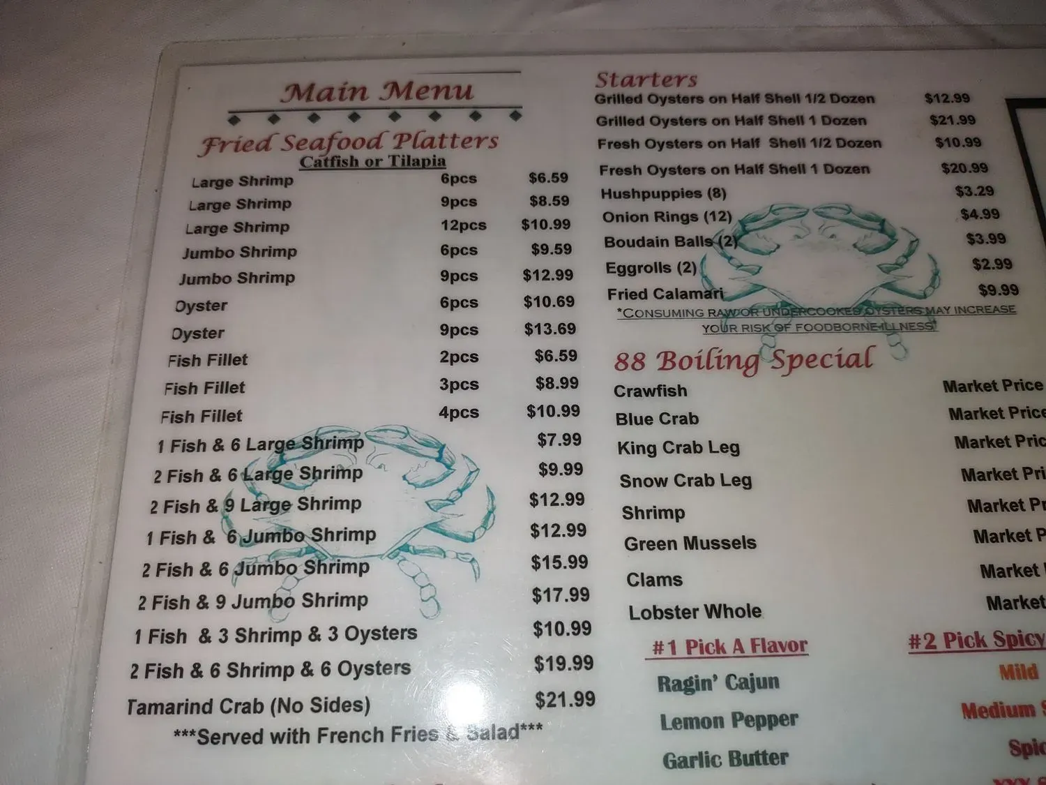 Menu 6