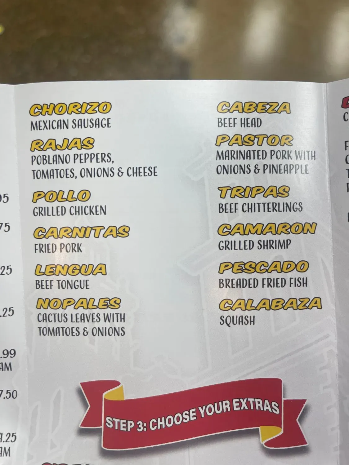 Menu 3