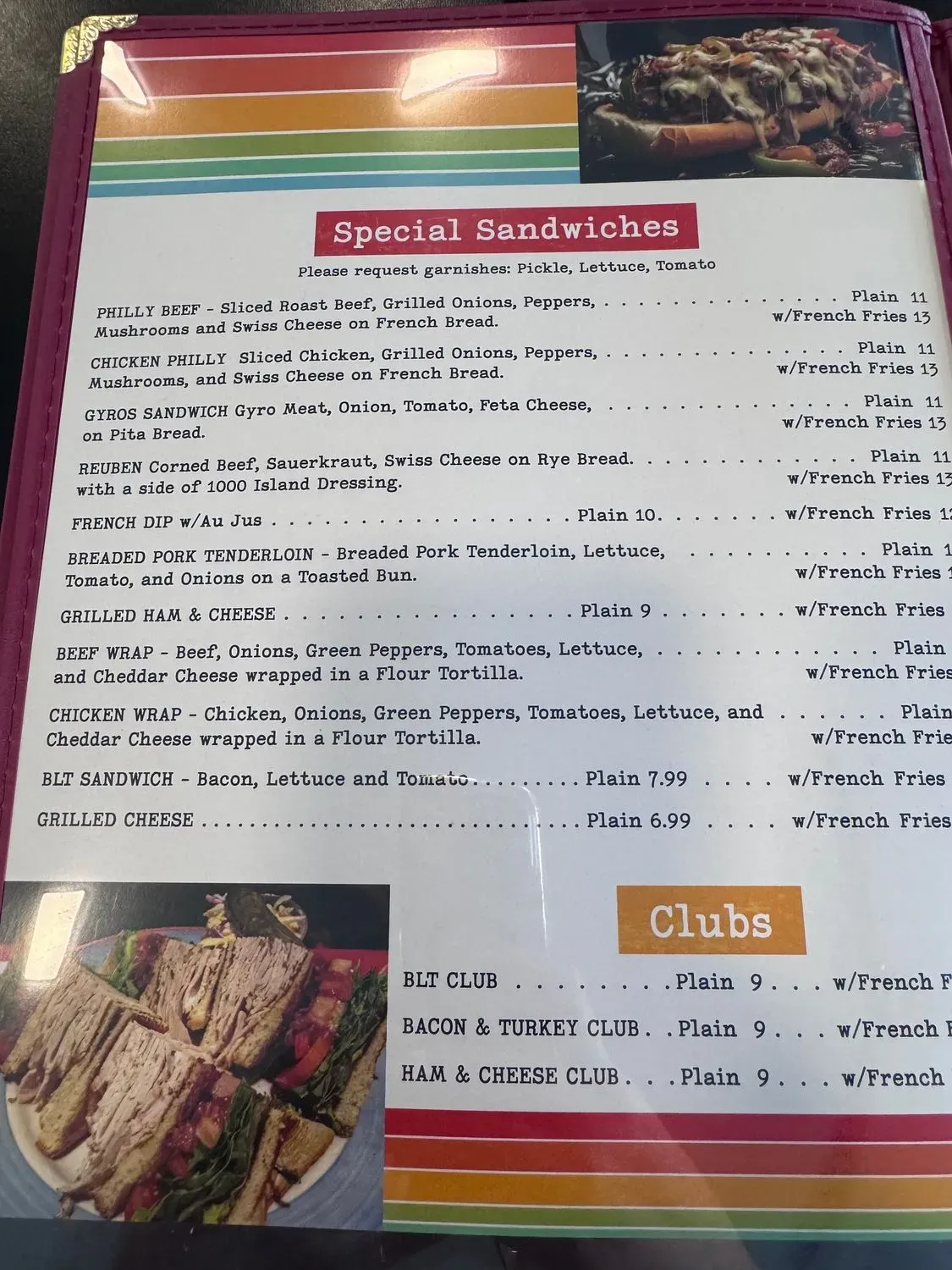 Menu 3