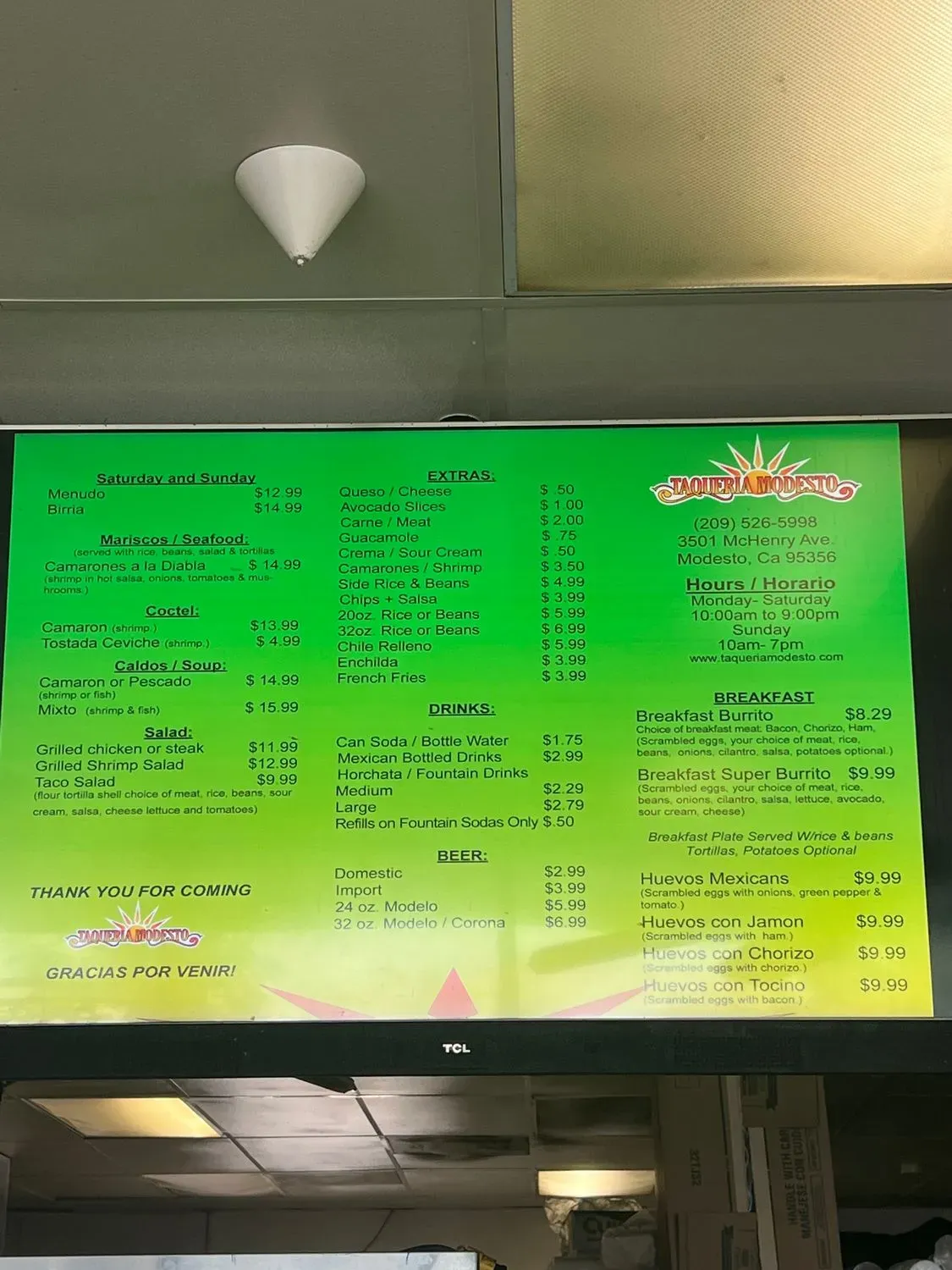 Menu 6