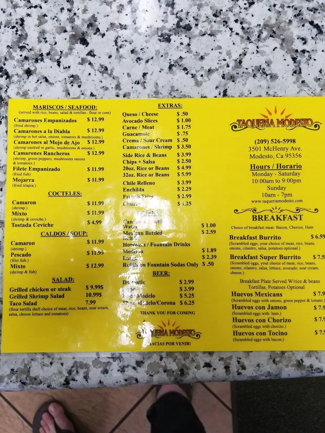 Menu 4