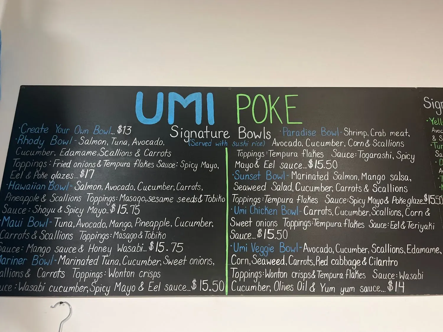 Menu 6