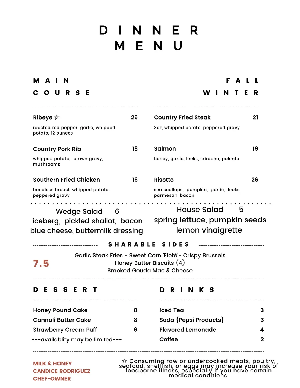 Menu 3