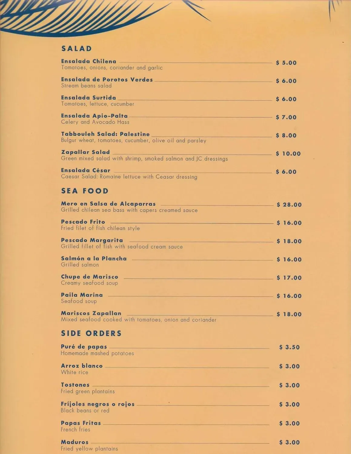 Menu 6