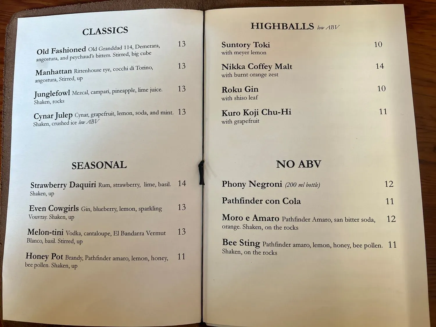 Menu 4