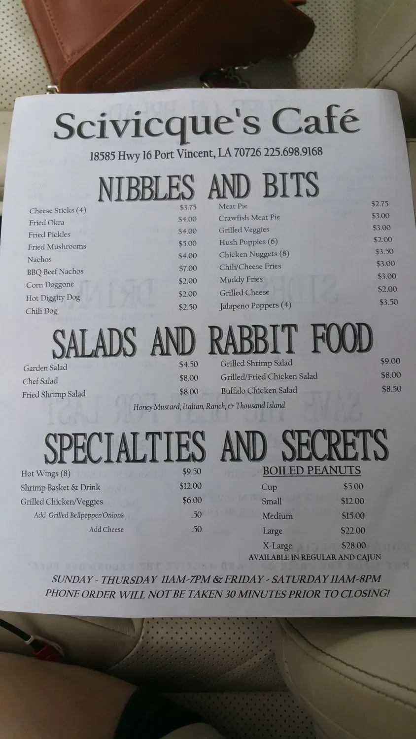 Menu 6