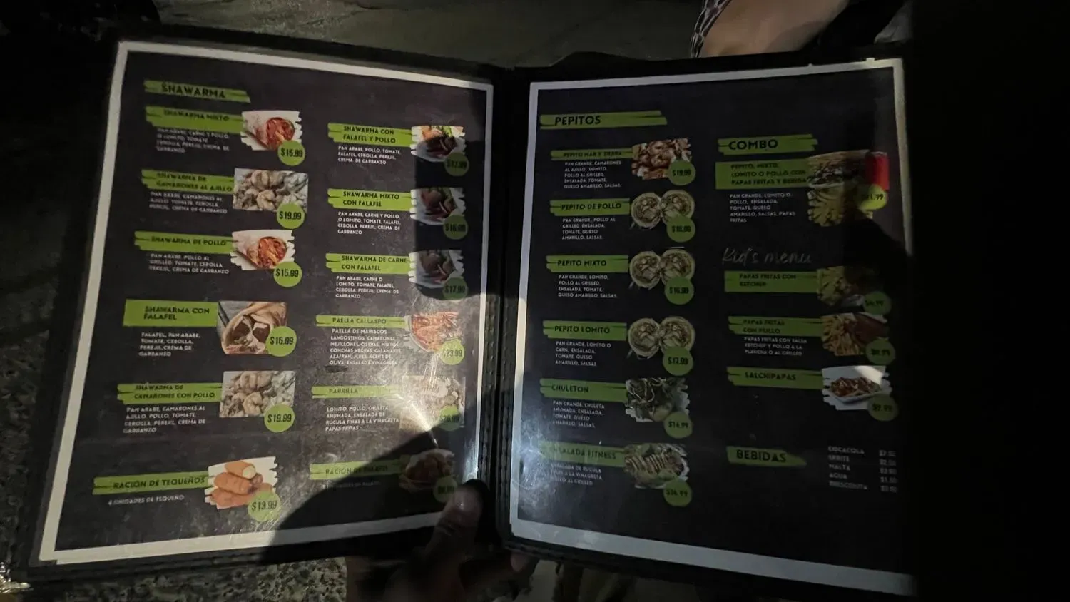 Menu 3