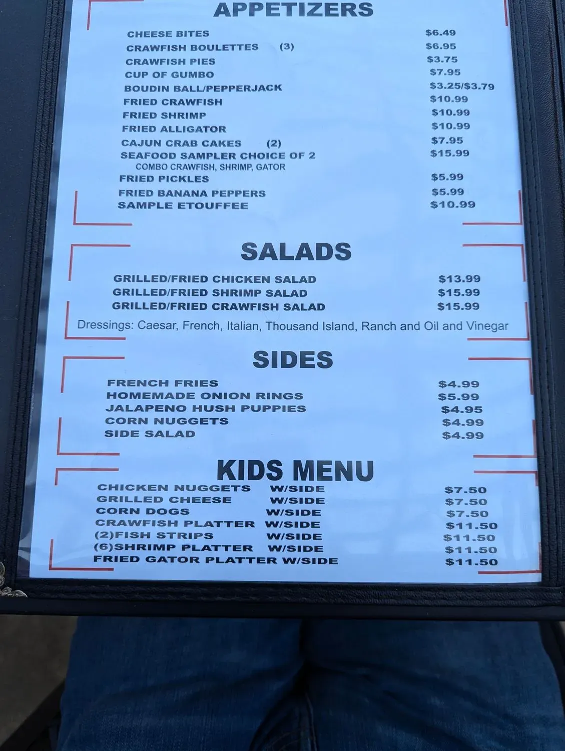 Menu 6