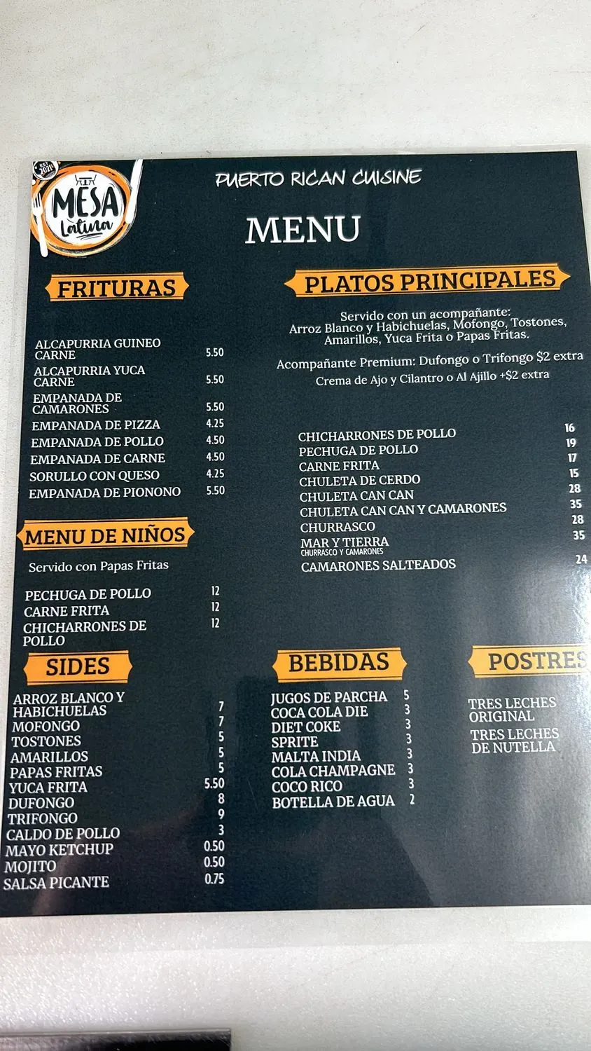 Menu 3