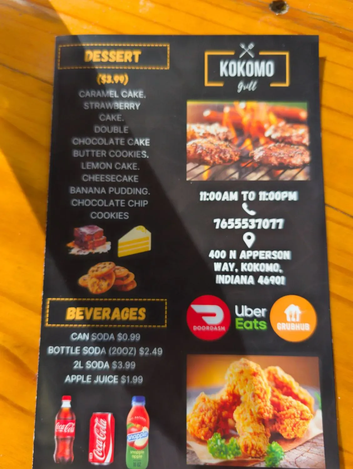 Menu 6