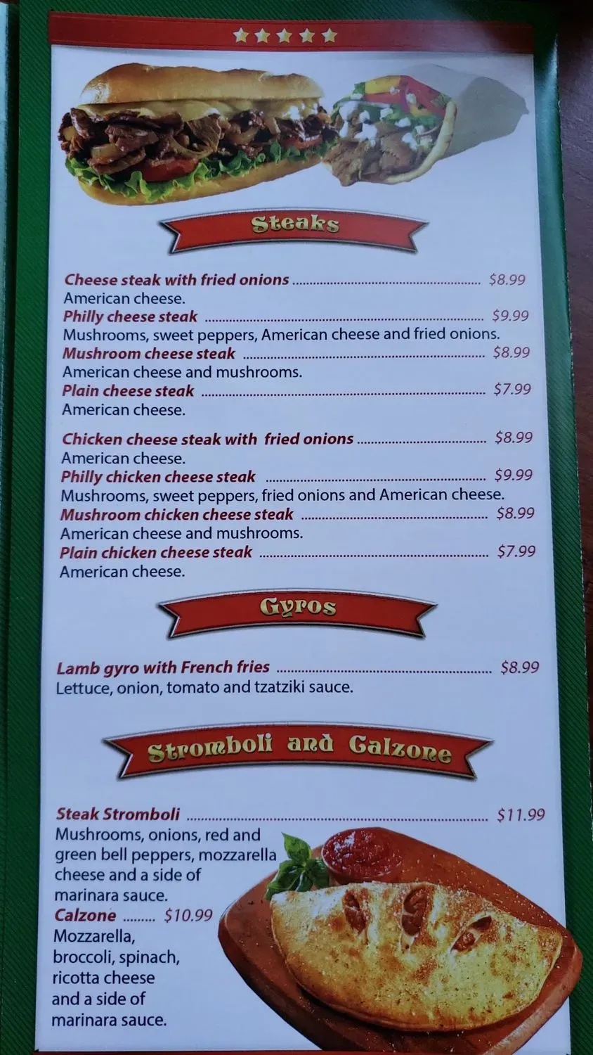 Menu 4