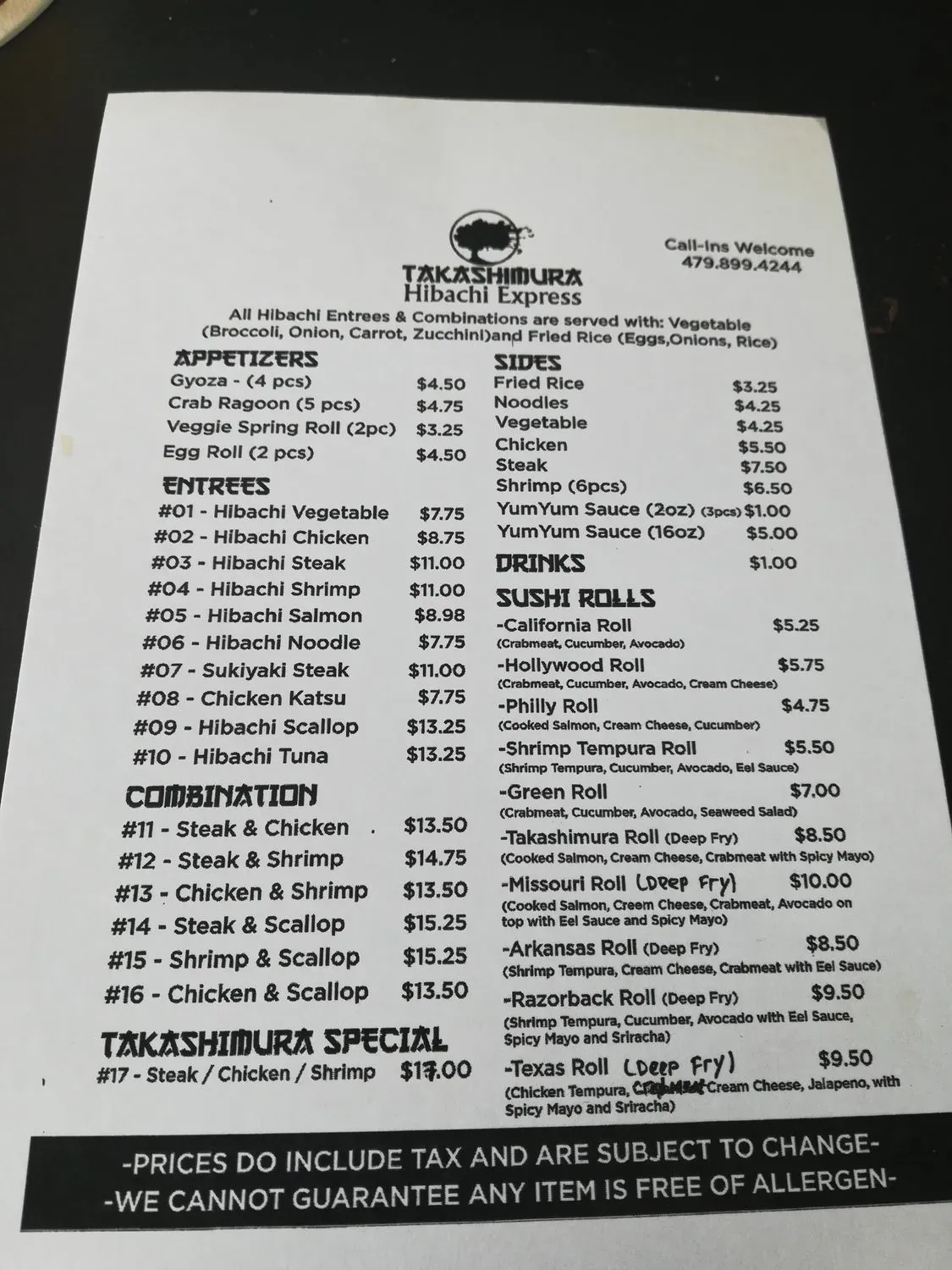 Menu 4