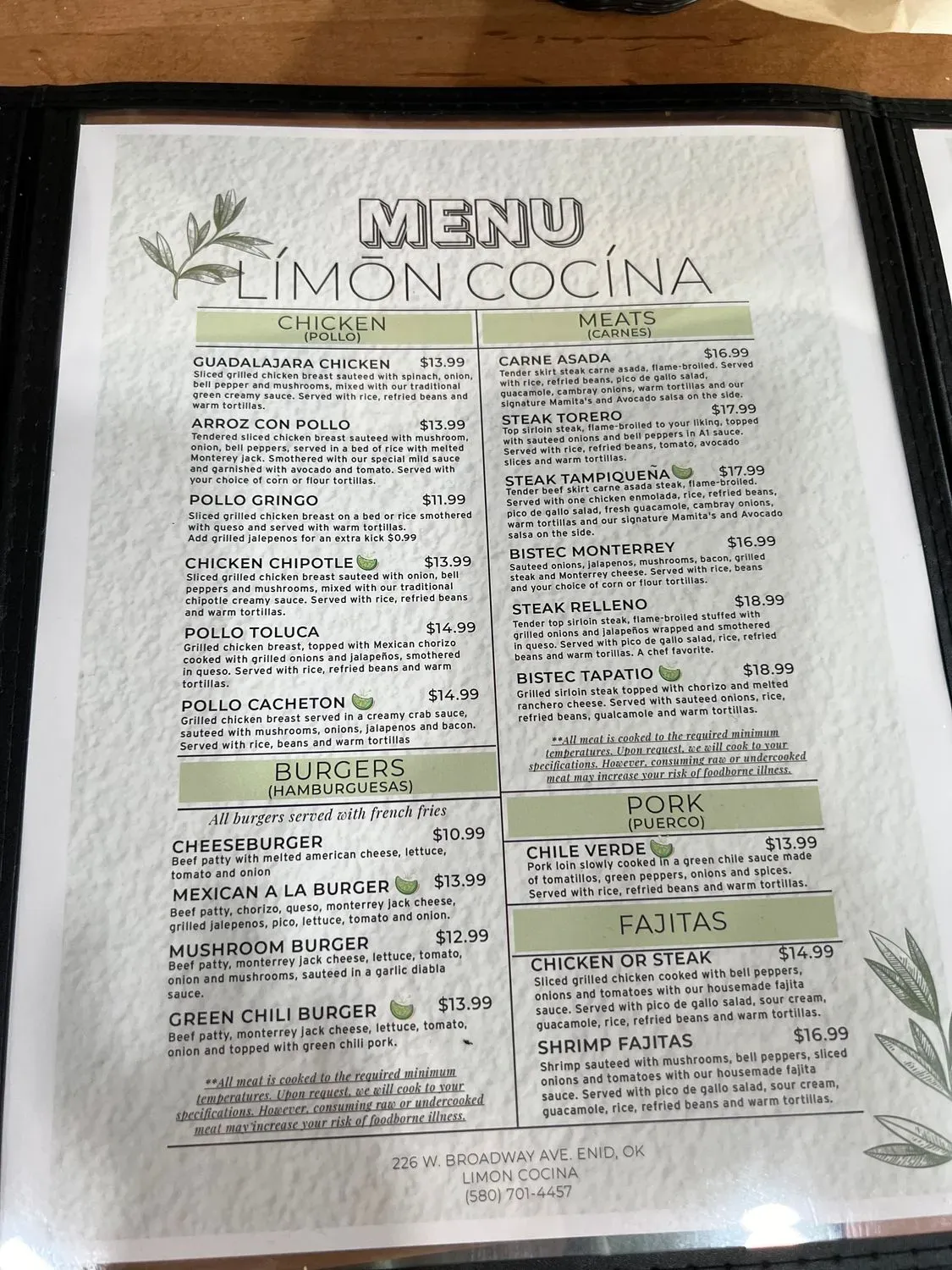 Menu 4