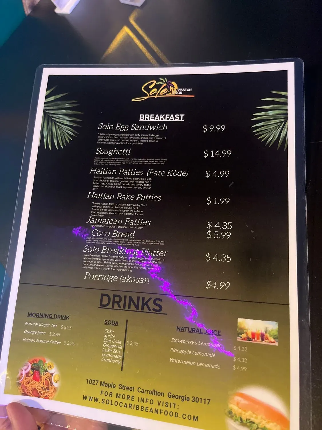 Menu 3