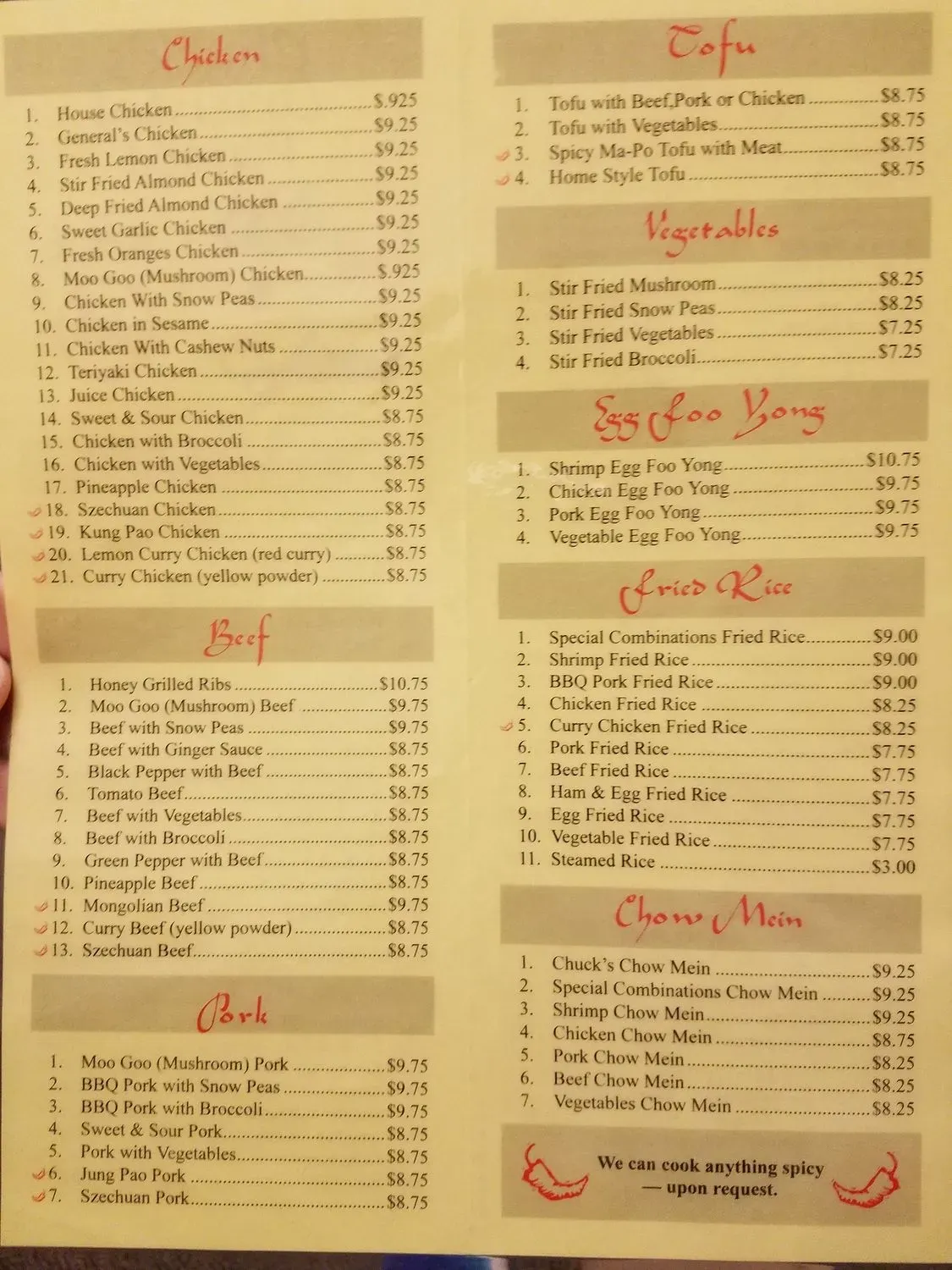 Menu 4