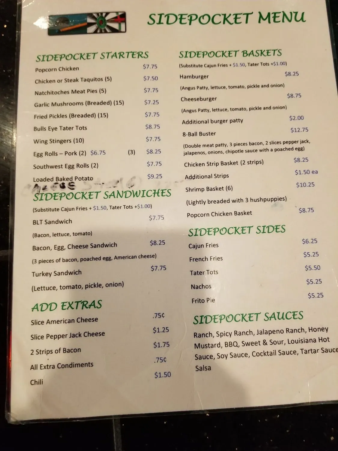 Menu 4