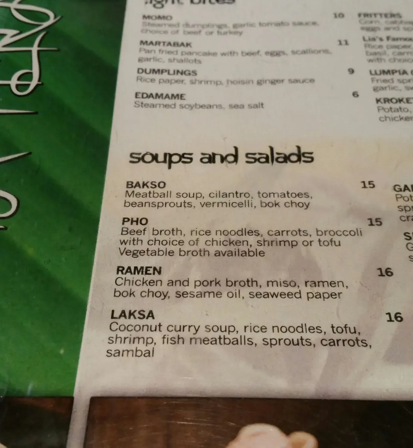 Menu 3