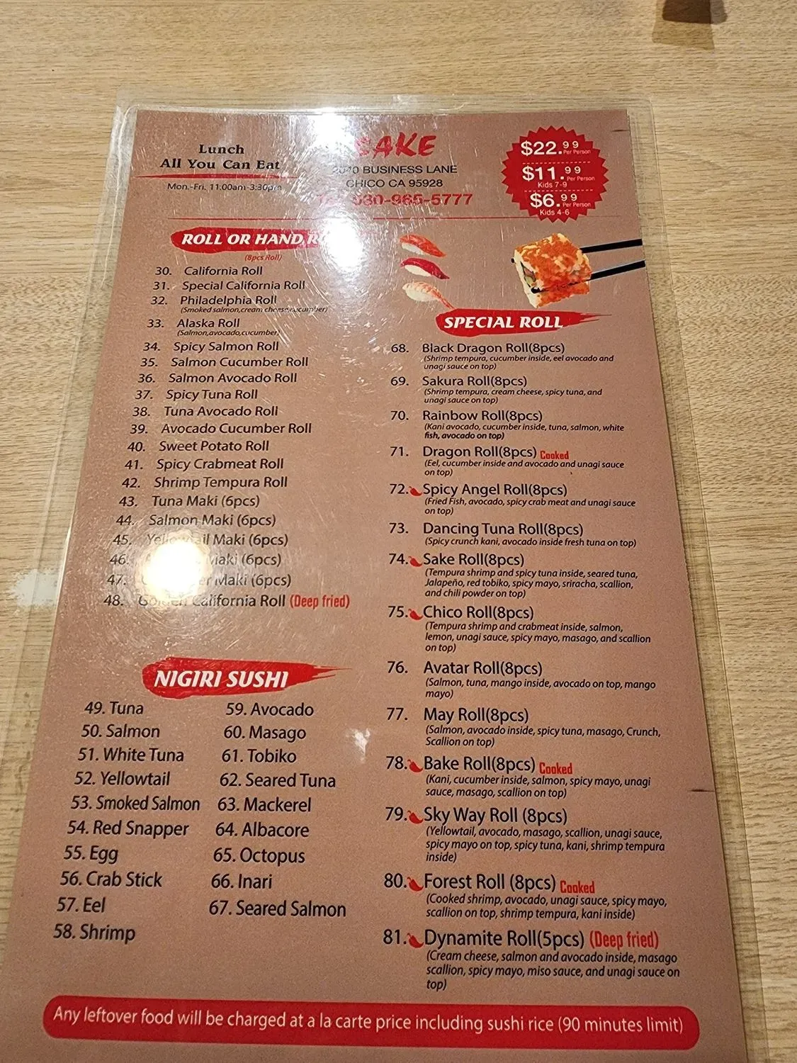 Menu 3