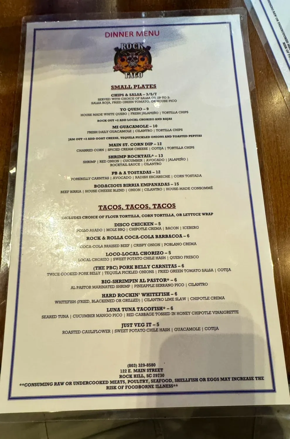 Menu 3