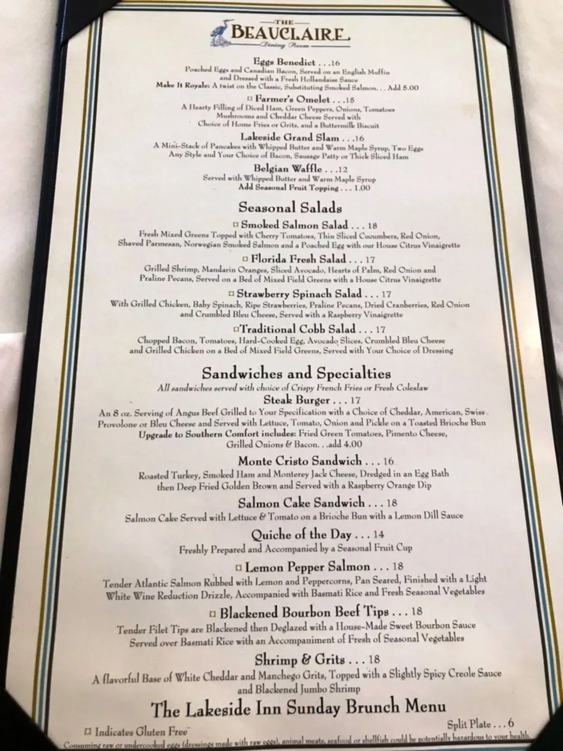 Menu 6