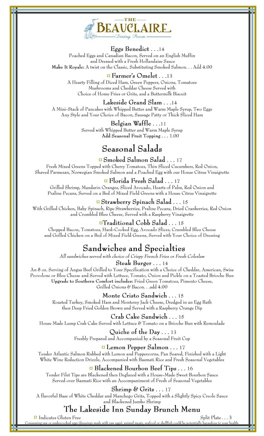 Menu 4