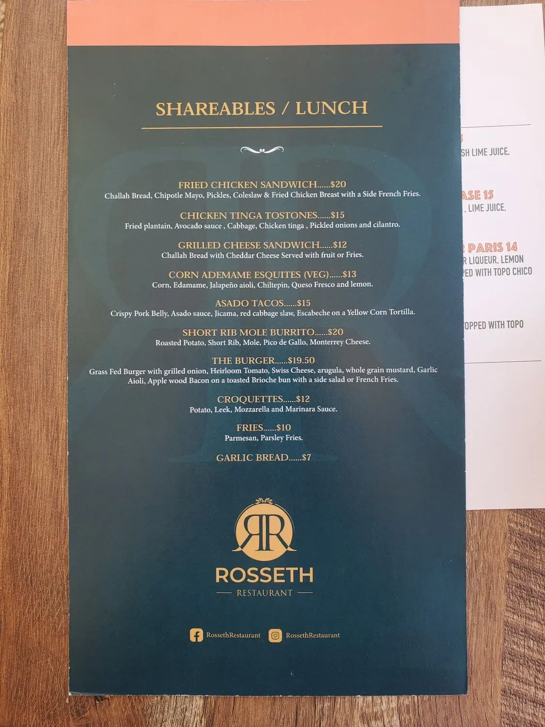 Menu 6