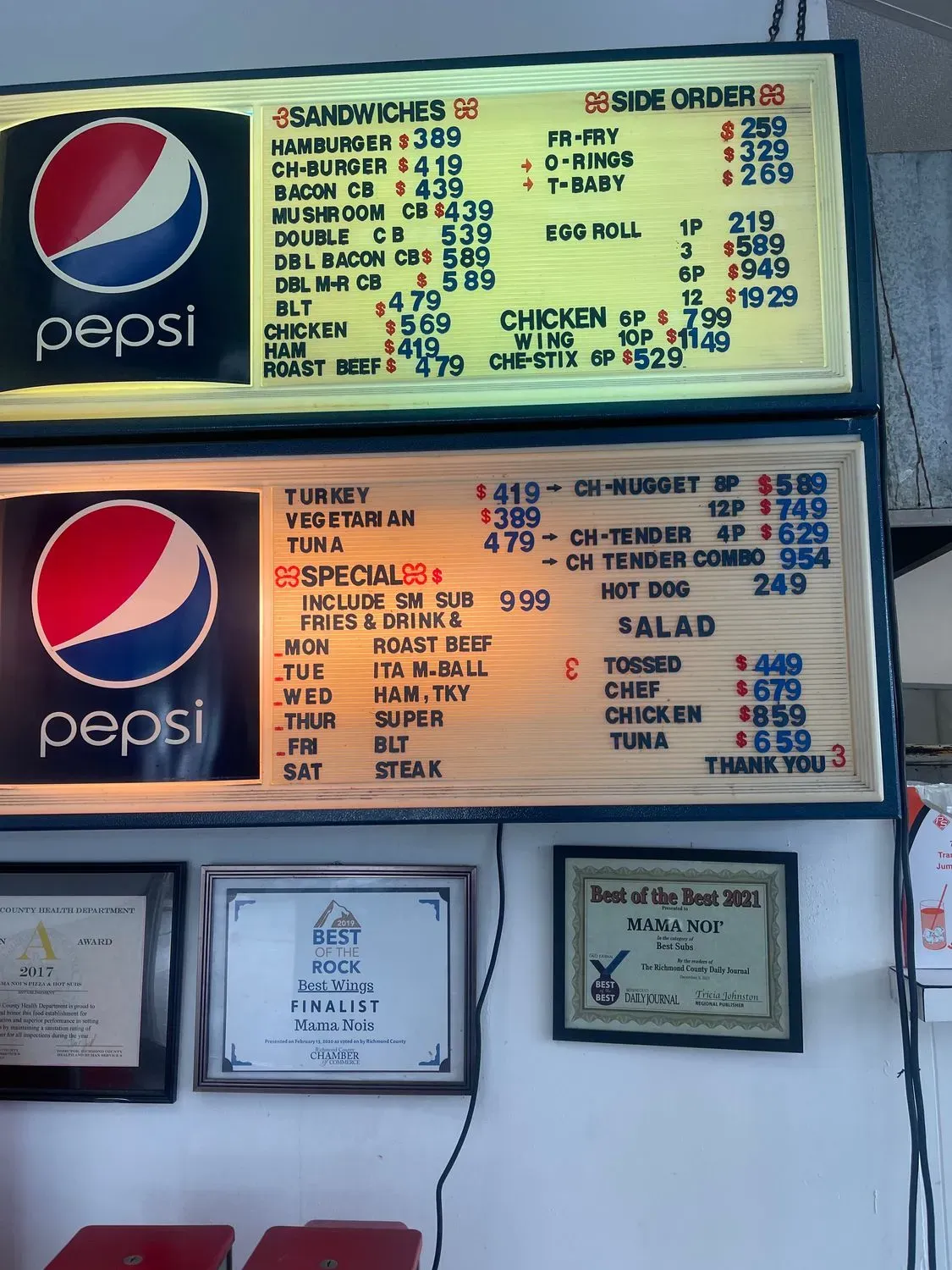 Menu 4