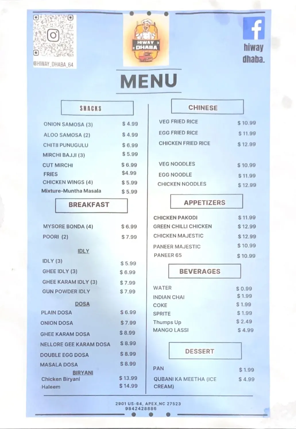 Menu 3