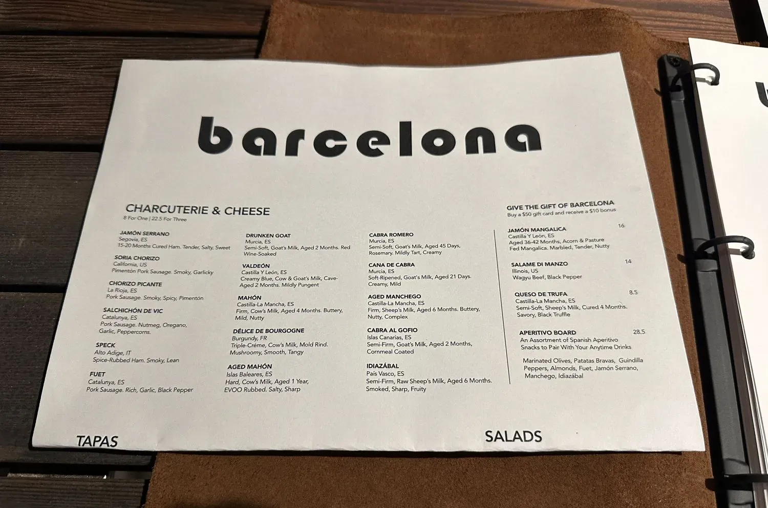 Menu 4