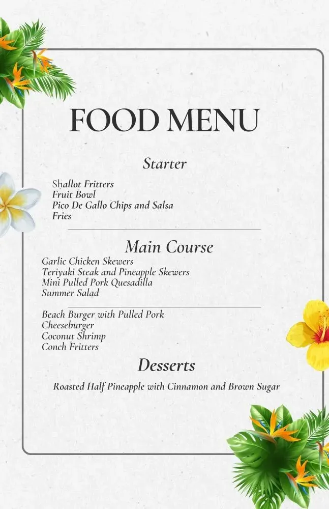 Menu 3