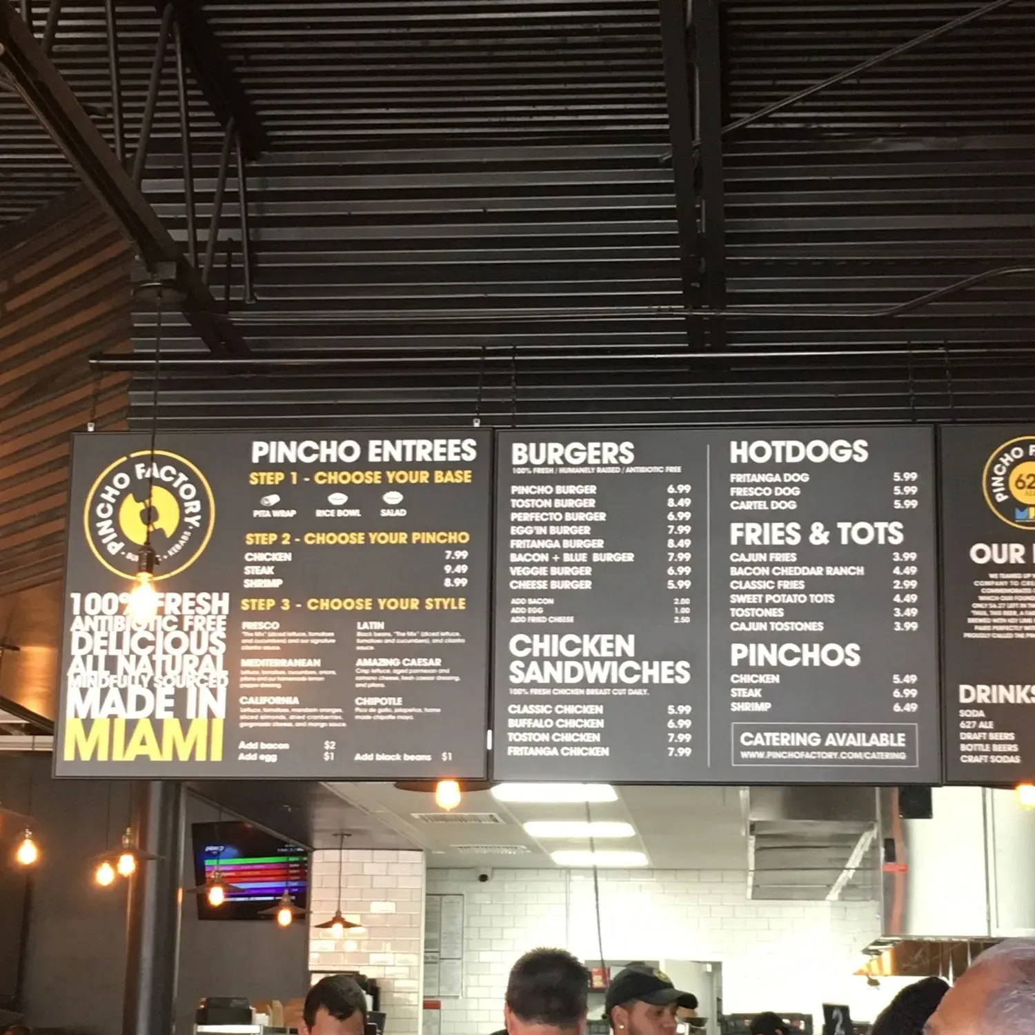 PINCHO (Pincho Factory) Menu
