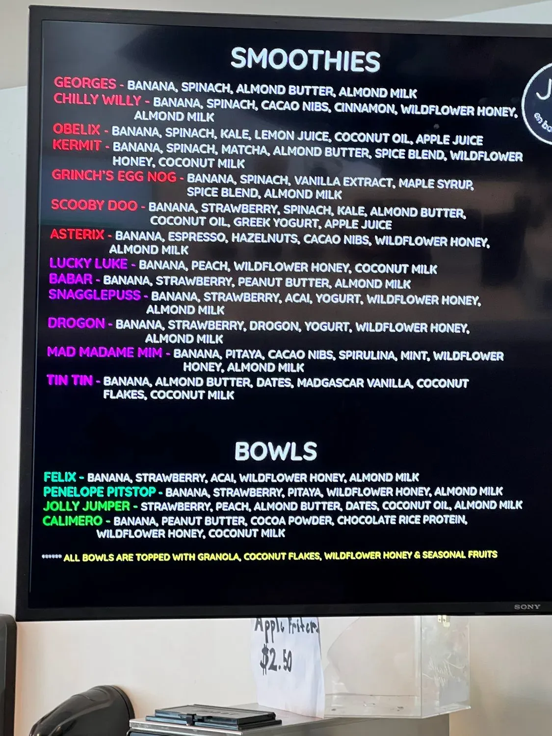 Menu 4