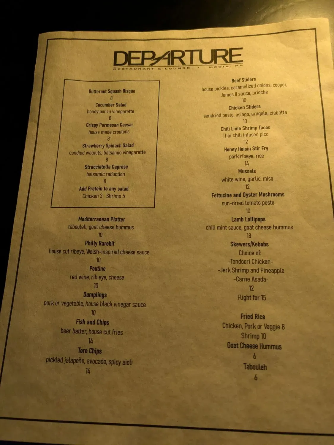 Menu 6